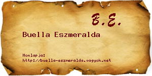 Buella Eszmeralda névjegykártya